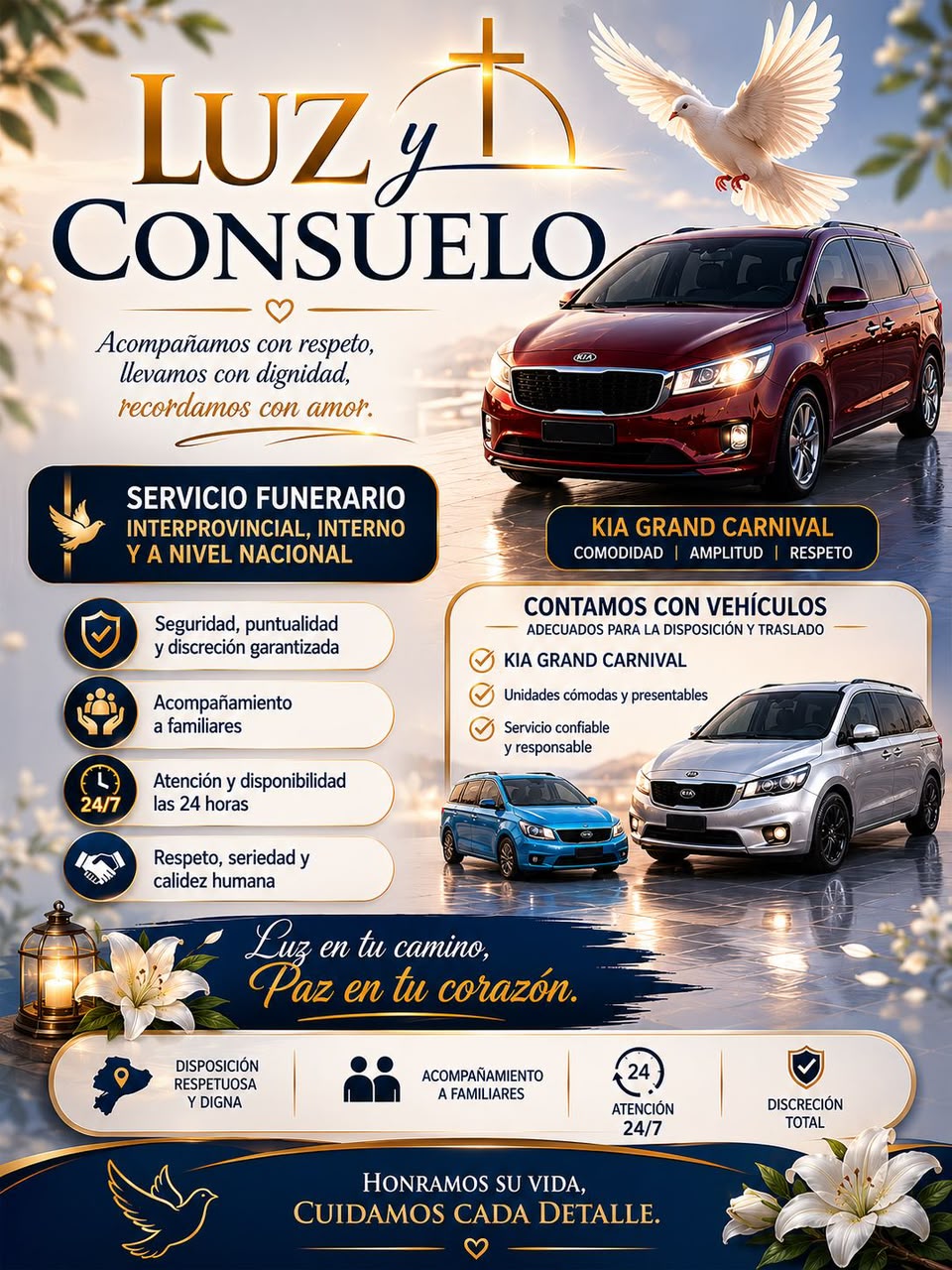 Servicio funerario interprovincial Luz y Consuelo
